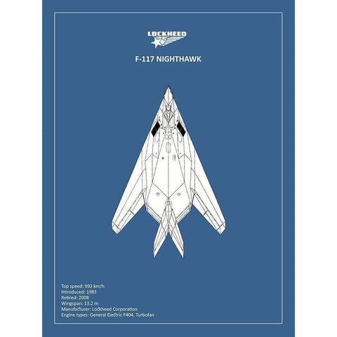 BP Lockheed F22 Raptor  White Modern Wood Framed Art Print by Rogan, Mark
