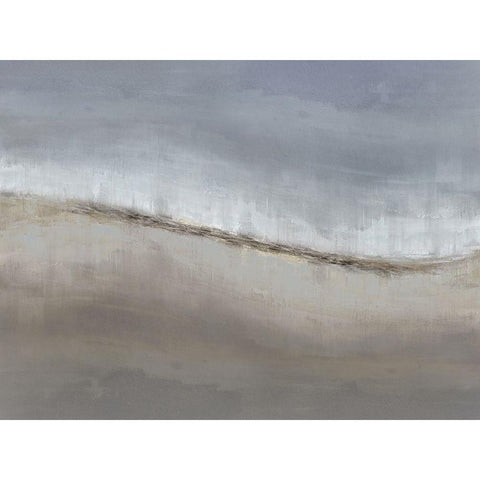Ascending White Modern Wood Framed Art Print by Messina, Jake