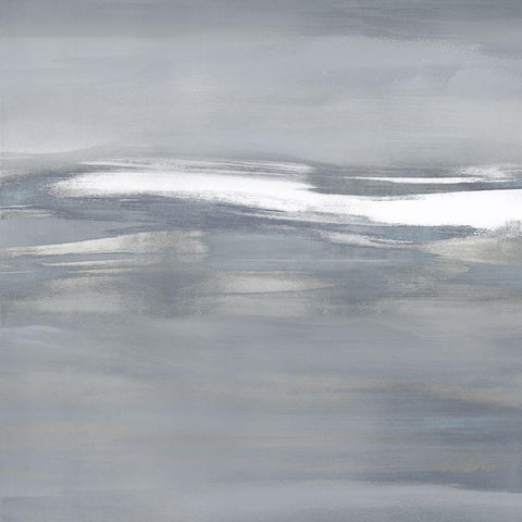 Highlight on Gray II Black Modern Wood Framed Art Print by Messina, Jake