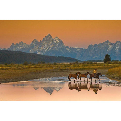 Early Morning White Modern Wood Framed Art Print by Dawson, Robert
