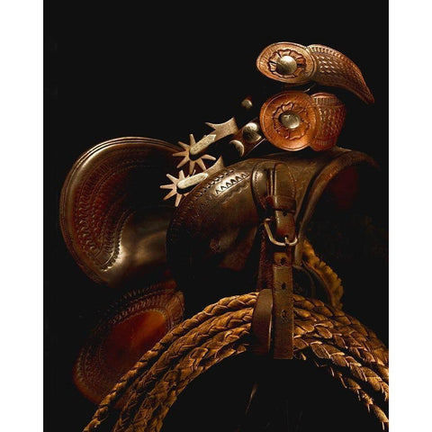 Circa 1910 Black Modern Wood Framed Art Print by Dawson, Robert