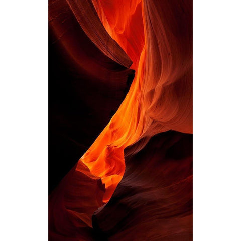Enchantment Canyon I White Modern Wood Framed Art Print by Dawson, Robert