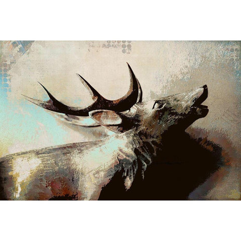 The Calling Black Modern Wood Framed Art Print with Double Matting by Bolokofsky, Ronald