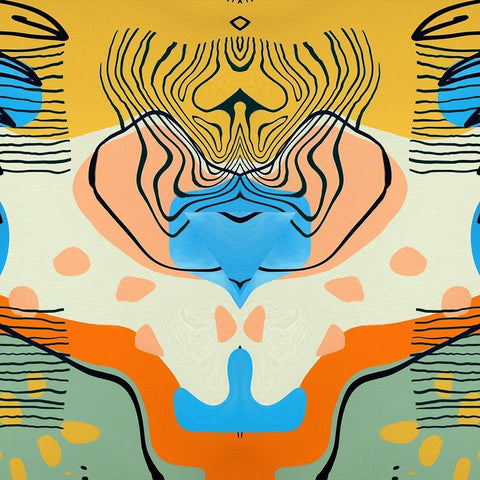 Bull Dog I Black Ornate Wood Framed Art Print with Double Matting by Bolokofsky, Ronald