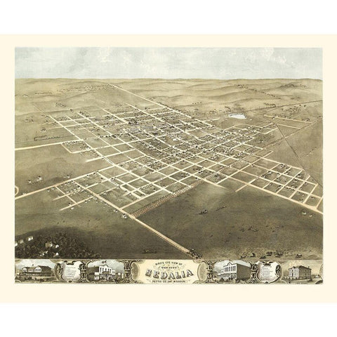 Sedalia Missouri - Ruger 1869 Black Modern Wood Framed Art Print by Ruger