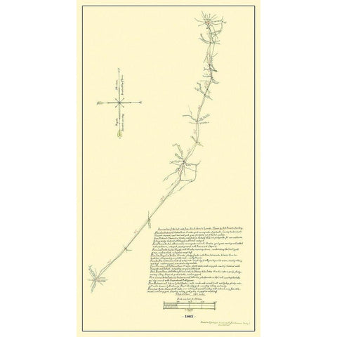 San Antonio To Laredo - 1865 Gold Ornate Wood Framed Art Print with Double Matting by Roessler