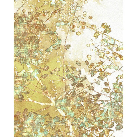 Branched I Black Modern Wood Framed Art Print by Franklin