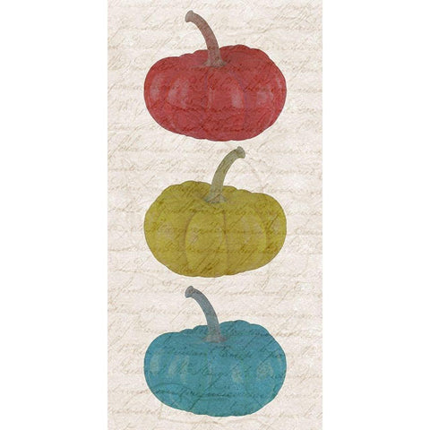 Fall Pumpkins White Modern Wood Framed Art Print by Phillip, Jamie