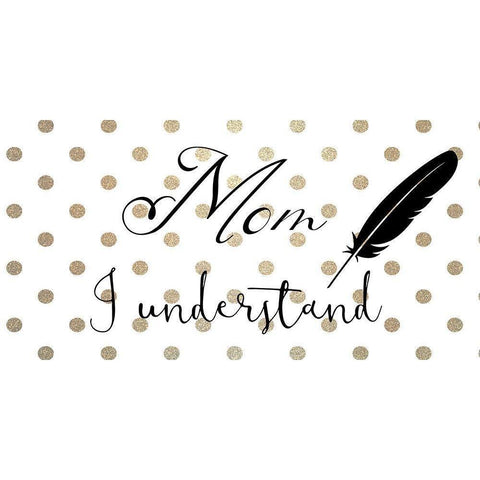 Mon I Understand 2 Black Modern Wood Framed Art Print by Phillip, Jamie