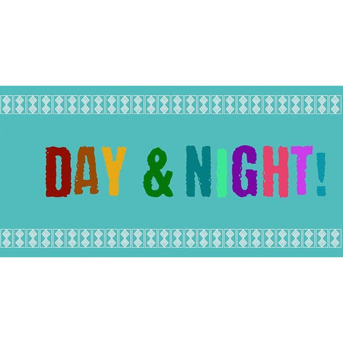 Night And Day 2 Gold Ornate Wood Framed Art Print with Double Matting by Phillip, Jamie