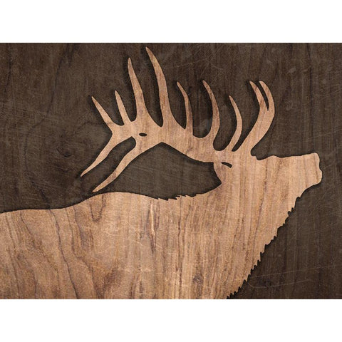 Lodge 4 White Modern Wood Framed Art Print by Phillip, Jamie