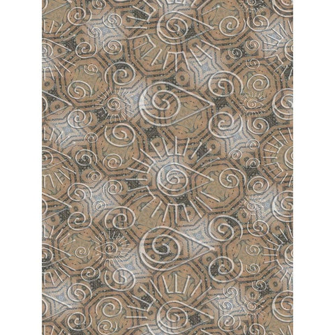 Ethnic Blend White Modern Wood Framed Art Print by Phillip, Jamie