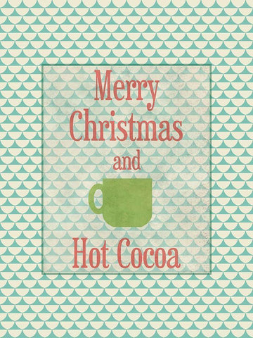 Christmas Cocoa Black Ornate Wood Framed Art Print with Double Matting by Phillip, Jamie