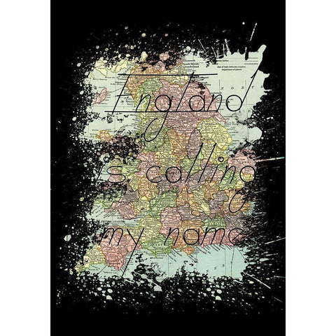 England White Modern Wood Framed Art Print by Phillip, Jamie