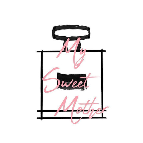 Perfume 1 Black Modern Wood Framed Art Print by Phillip, Jamie