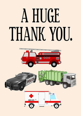 Thank You White Modern Wood Framed Art Print with Double Matting by Phillip, Jamie