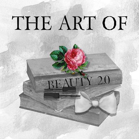 Beauty 2.0 Black Modern Wood Framed Art Print by Phillip, Jamie