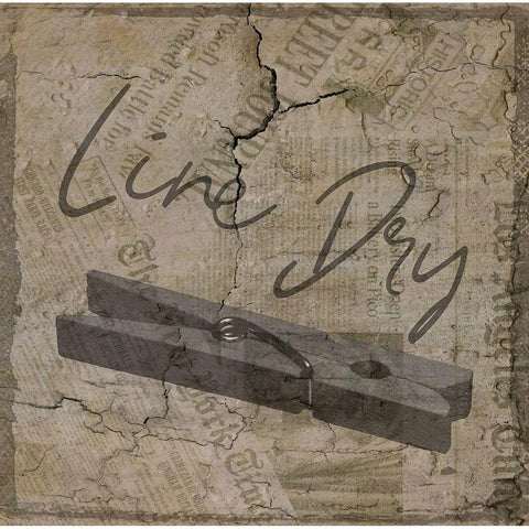 Vintage Pin White Modern Wood Framed Art Print by Phillip, Jamie