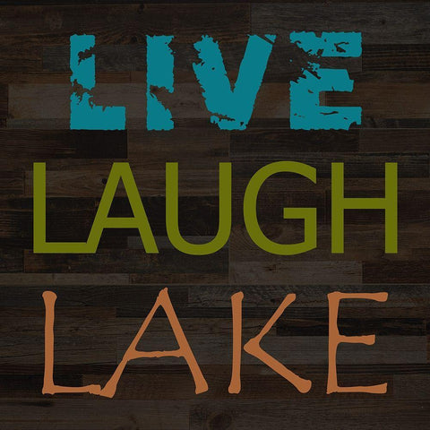 Lake 2 White Modern Wood Framed Art Print with Double Matting by Phillip, Jamie