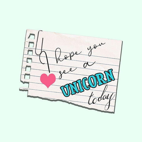 Unicorn Black Modern Wood Framed Art Print by Phillip, Jamie