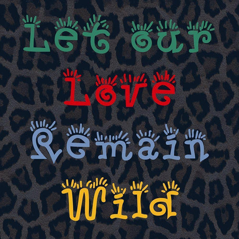 Wild Love Gold Ornate Wood Framed Art Print with Double Matting by Phillip, Jamie