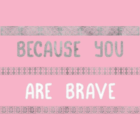 Brave One Black Modern Wood Framed Art Print with Double Matting by Phillip, Jamie