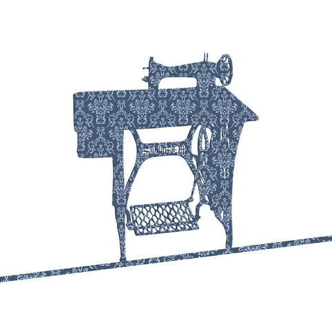 Tailor 3 Black Ornate Wood Framed Art Print with Double Matting by Phillip, Jamie