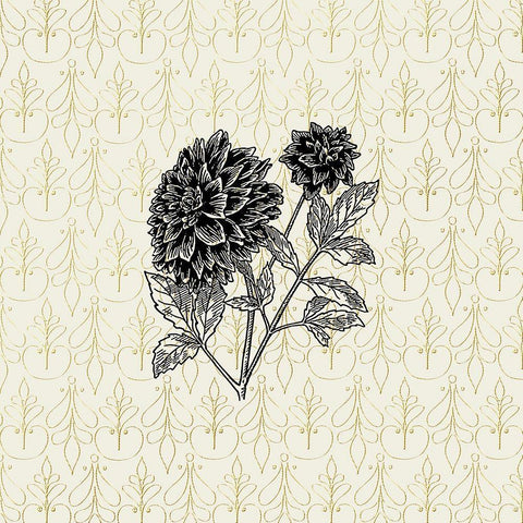 Black Silk 6 White Modern Wood Framed Art Print with Double Matting by Phillip, Jamie