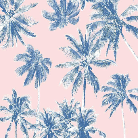 Tropico Dusk Black Ornate Wood Framed Art Print with Double Matting by Urban Road