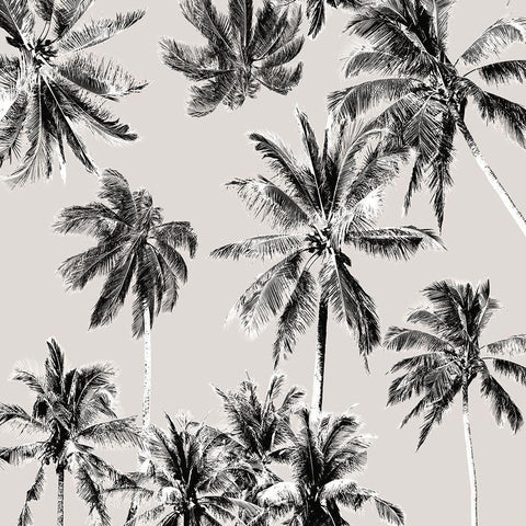 Tropico Turquoise White Modern Wood Framed Art Print by Urban Road