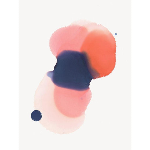 Grapefruit White Modern Wood Framed Art Print by Urban Road