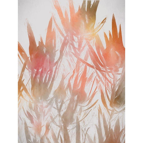 Inca Gold II Gold Ornate Wood Framed Art Print with Double Matting by Urban Road