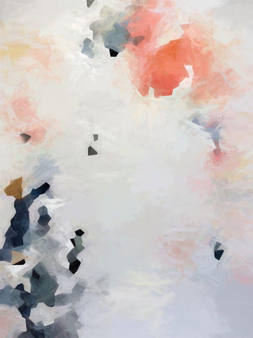 Orange Blossom Black Ornate Wood Framed Art Print with Double Matting by Urban Road