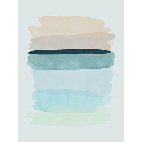 Amity Black Modern Wood Framed Art Print by Urban Road