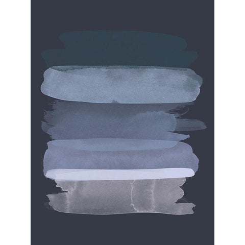 Black Satin Gold Ornate Wood Framed Art Print with Double Matting by Urban Road