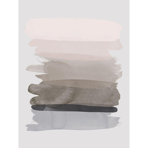 Earthen White Modern Wood Framed Art Print by Urban Road