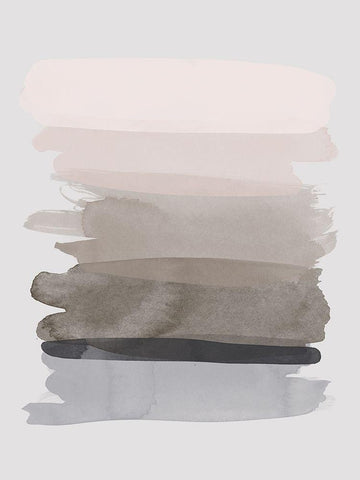 Earthen Black Ornate Wood Framed Art Print with Double Matting by Urban Road