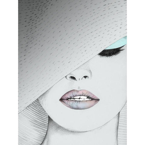 Urbane-Silver White Modern Wood Framed Art Print by Urban Road