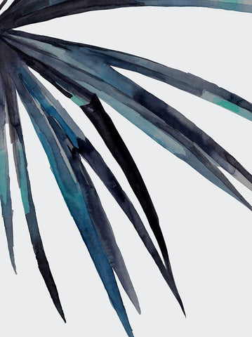 Splice Dusk White Modern Wood Framed Art Print with Double Matting by Urban Road