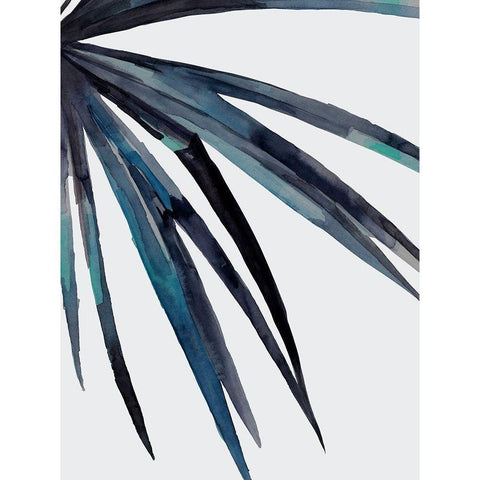 Splice Dusk Black Modern Wood Framed Art Print by Urban Road