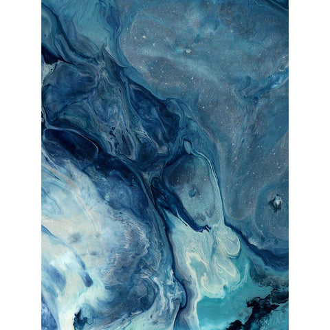 Bermuda White Modern Wood Framed Art Print by Urban Road