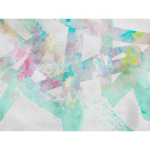 Popsicle Black Modern Wood Framed Art Print by Urban Road