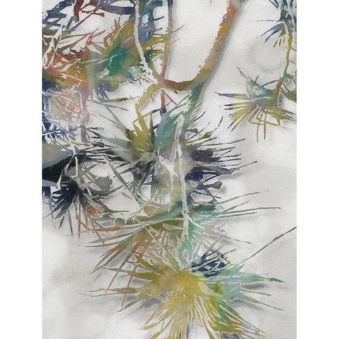 Pandan Beach Gold Ornate Wood Framed Art Print with Double Matting by Urban Road
