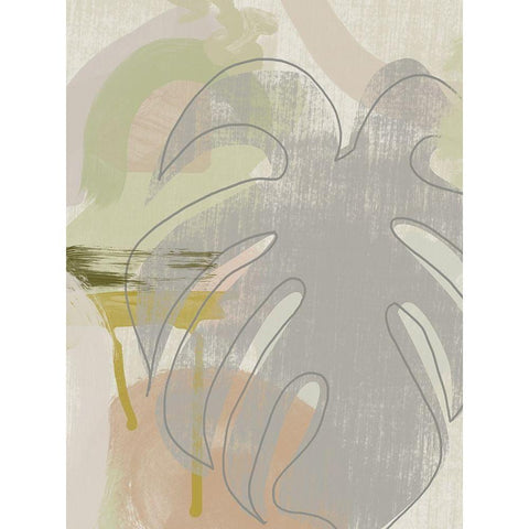 Subtropica II Gold Ornate Wood Framed Art Print with Double Matting by Urban Road