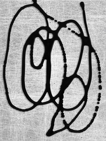 Duality I Black Ornate Wood Framed Art Print with Double Matting by Urban Road