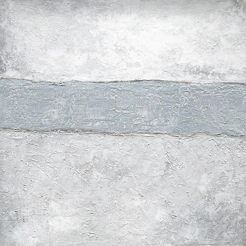 Grey Daze Art Print White Modern Wood Framed Art Print with Double Matting by Urban Road