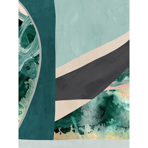 Deep Dive II Gold Ornate Wood Framed Art Print with Double Matting by Urban Road