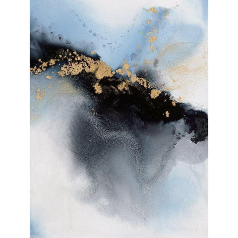 Interstellar I Gold Ornate Wood Framed Art Print with Double Matting by Urban Road