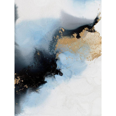 Interstellar II White Modern Wood Framed Art Print by Urban Road