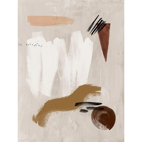 Dig Site I Black Modern Wood Framed Art Print by Urban Road